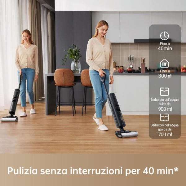 Lavapavimenti H13 PRO Dreame - Asciugatura ad Aria Calda - immagine 8