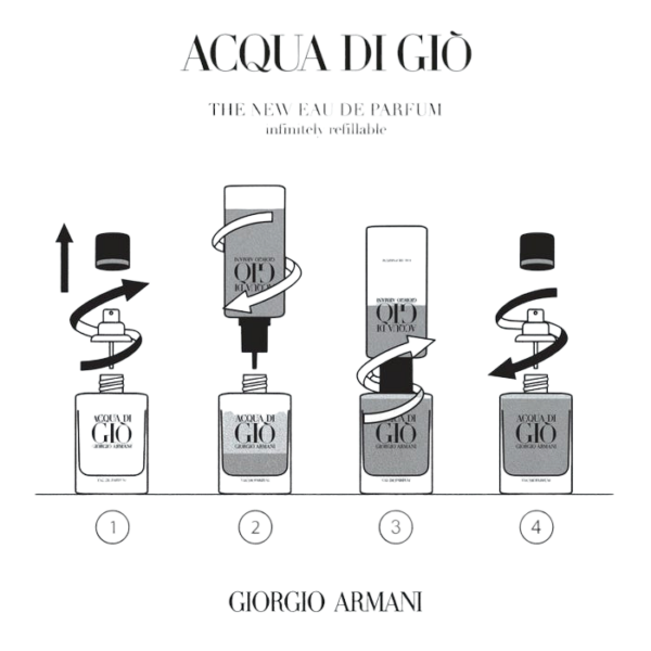 Acqua di Giò Profumo Uomo - Eau de Parfum di Armani 150ml - immagine 3