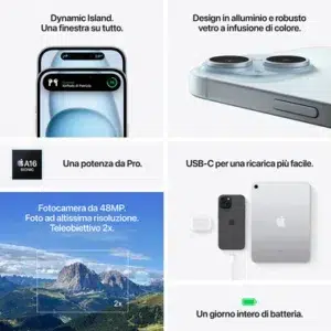 Apple iPhone 15 - Progettato per piacerti - immagine 5