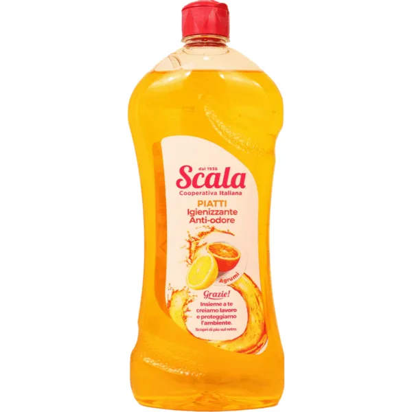 SCALA DETERSIVO PIATTI ANTIODORI AGRUMI 750 ML
