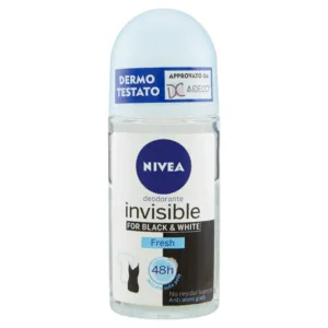Nivea Black & White Invisible Fresh Deodorante Roll-on 50 ml