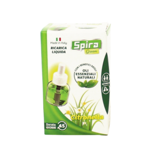 SPIRA GREEN CITRONELLA RICARICA LIQUIDA 45 GIORNI