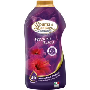 SPUMA DI SCIAMPAGNA AMMORBIDENTE CONCENTRATO PREZIOSO IBISCO 36 LAVAGGI 720 ML