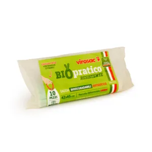 Virosac Sacchetti Spazzatura Umido 42X45 LT.12 Pz.10