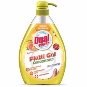 Dual Power Piatti Gel Concentrato Agrumi 1000ml