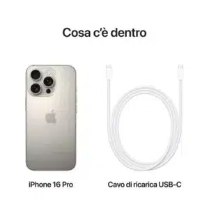 Iphone 16 Pro Apple - Design in Titanio - immagine 4