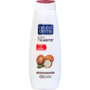 NEUTRO DERMA BAGNOSCHIUMA DELICATO BURRO DI KARITE' 750 ML