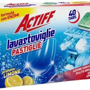 Actiff Lavastoviglie pastiglie 40 tabs profumo limone