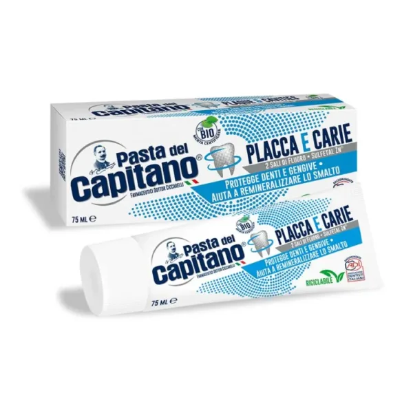 PASTA DEL CAPITANO DENTIFRICIO PLACCA E CARIE 100 ML