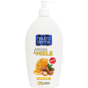 NEUTRO DERMA SAPONE LIQUIDO ARGAN & MIELE 1000 ML