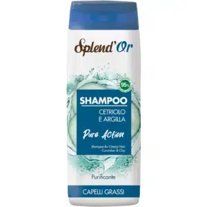 SPLENDOR SHAMPOO CETRIOLO e ARGILLA PURIFICANTE CAPELLI GRASSI 300 ML