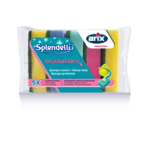 Arix Splendelli Spugna Abrasiva Colorata 5Pz.