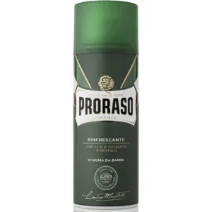 PRORASO SCHIUMA DA BARBA RINFRESCANTE CON OLIO DI EUCALIPTO E MENTOLO 400 ML.