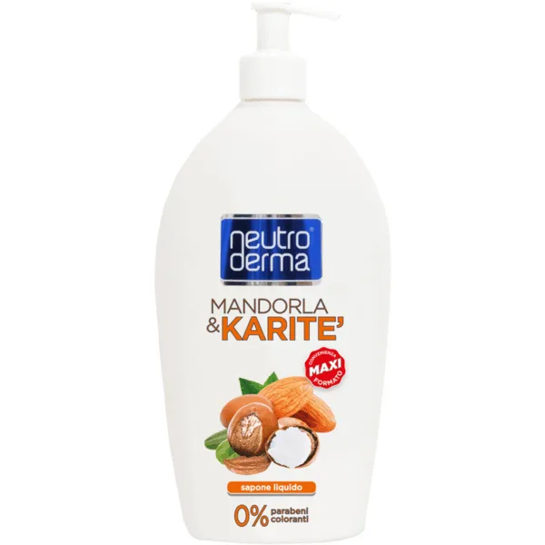 NEUTRO DERMA SAPONE LIQUIDO MANDORLA & KARITE' 1000 ML