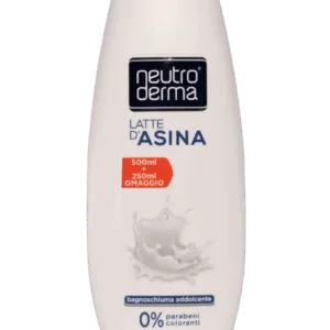 NEUTRO DERMA BAGNOSCHUMA ADDOLCDENTE LATTE D'ASINA 750 ML