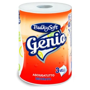 BULKYSOFT GENIO ASCIUGATUTTO ROTOLO 3 VELI 100 STRAPPI